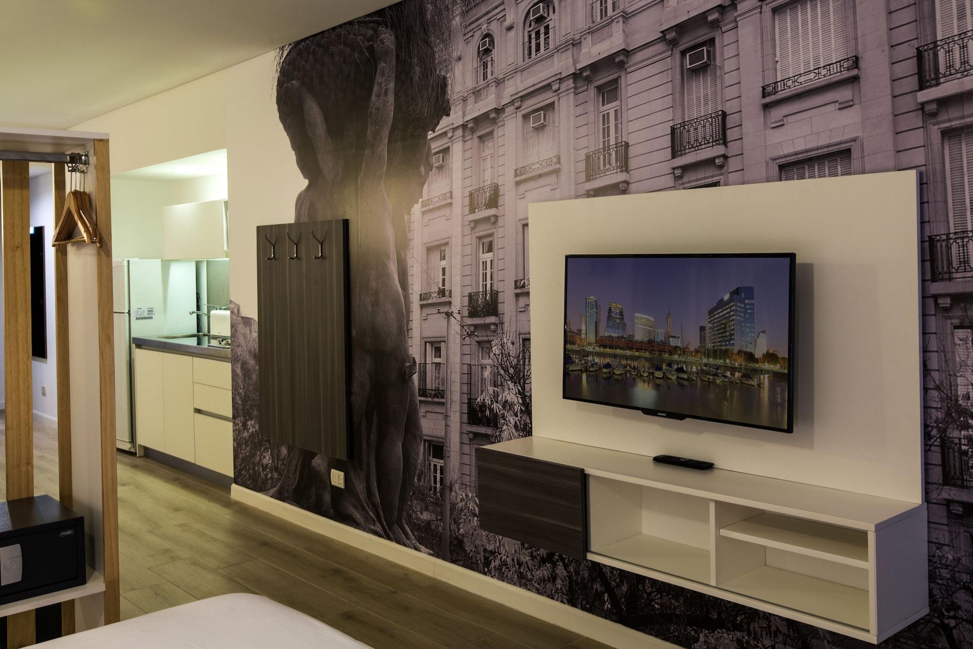 Ferienwohnung Flaat Recoleta Plaza Buenos Aires Exterior foto