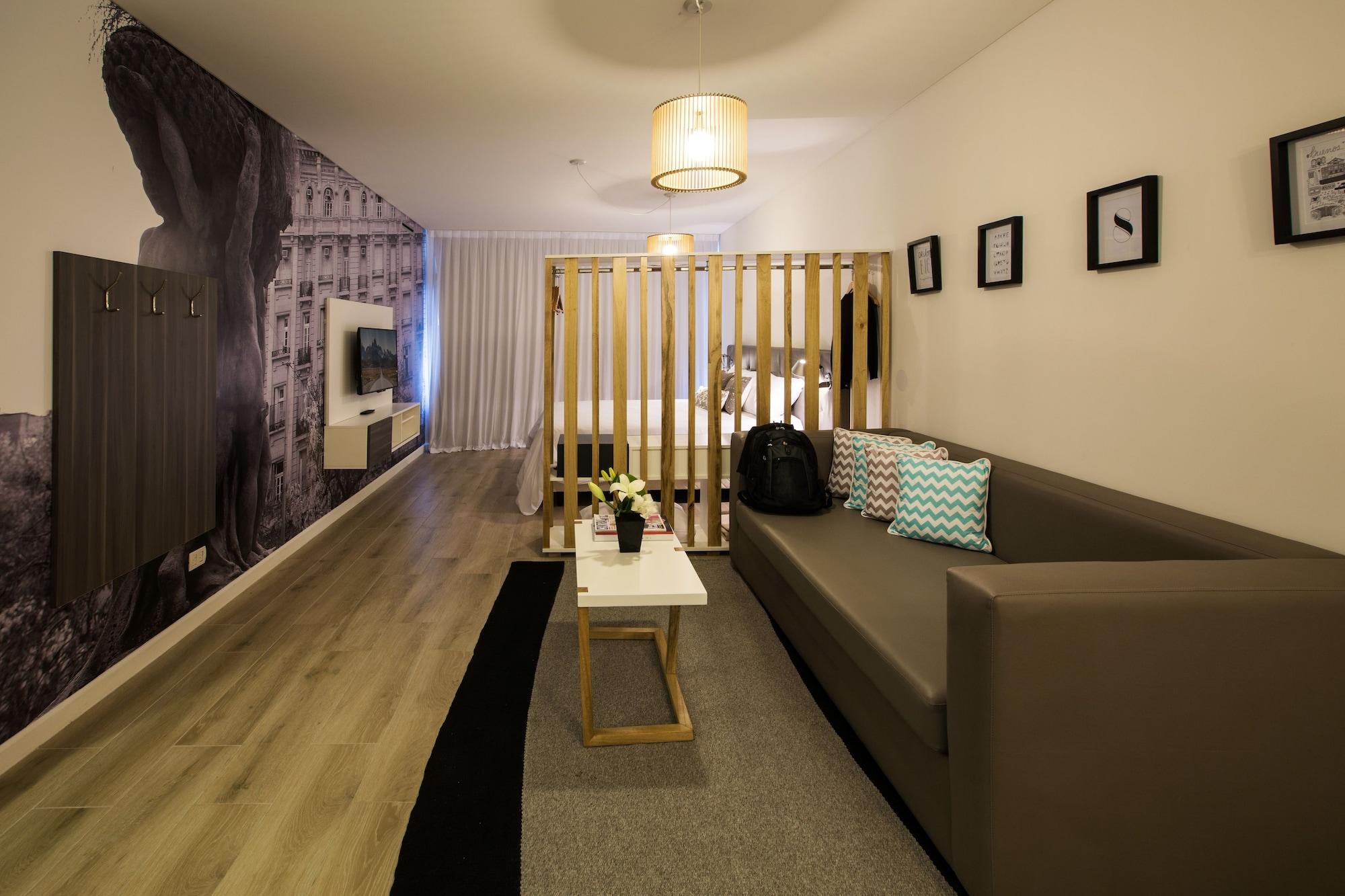 Ferienwohnung Flaat Recoleta Plaza Buenos Aires Exterior foto