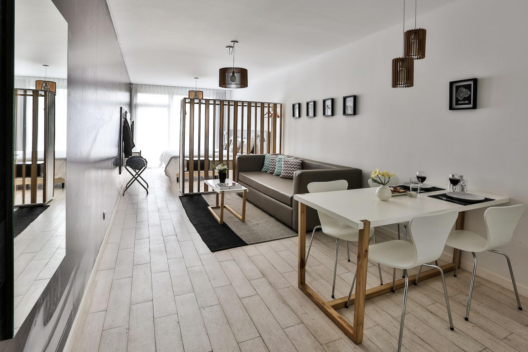 Ferienwohnung Flaat Recoleta Plaza Buenos Aires Exterior foto