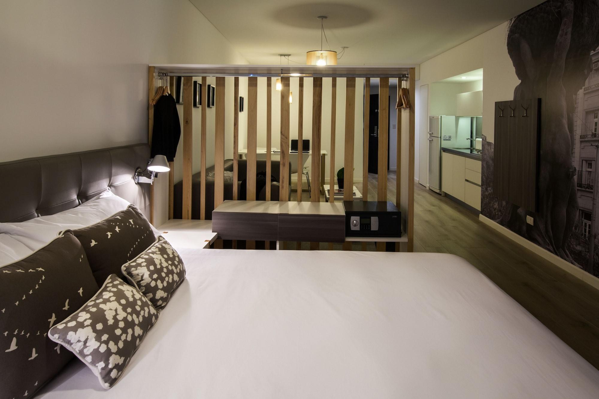 Ferienwohnung Flaat Recoleta Plaza Buenos Aires Exterior foto