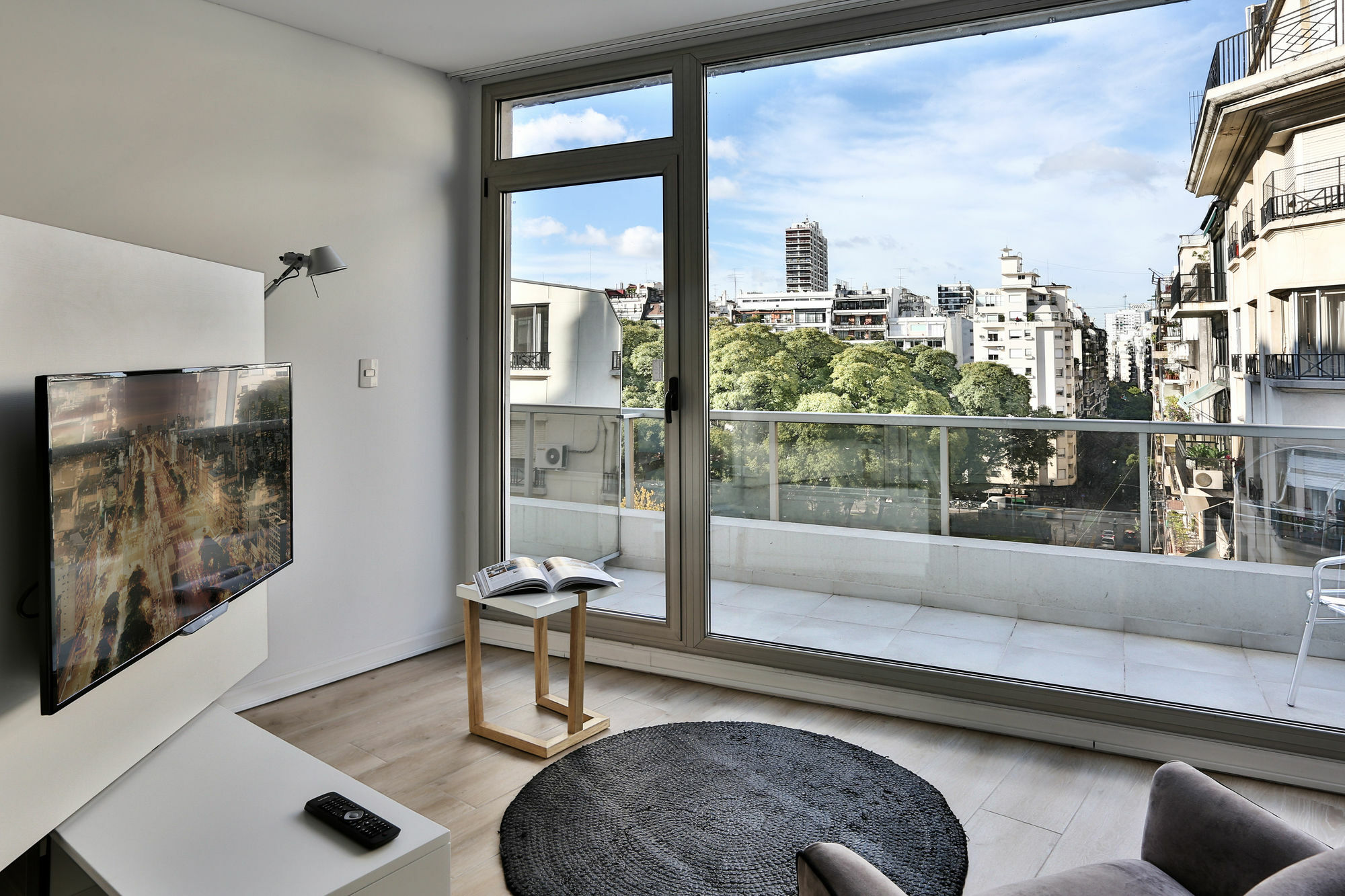 Ferienwohnung Flaat Recoleta Plaza Buenos Aires Exterior foto