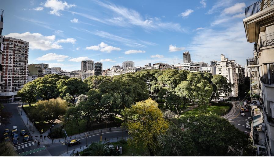 Ferienwohnung Flaat Recoleta Plaza Buenos Aires Exterior foto